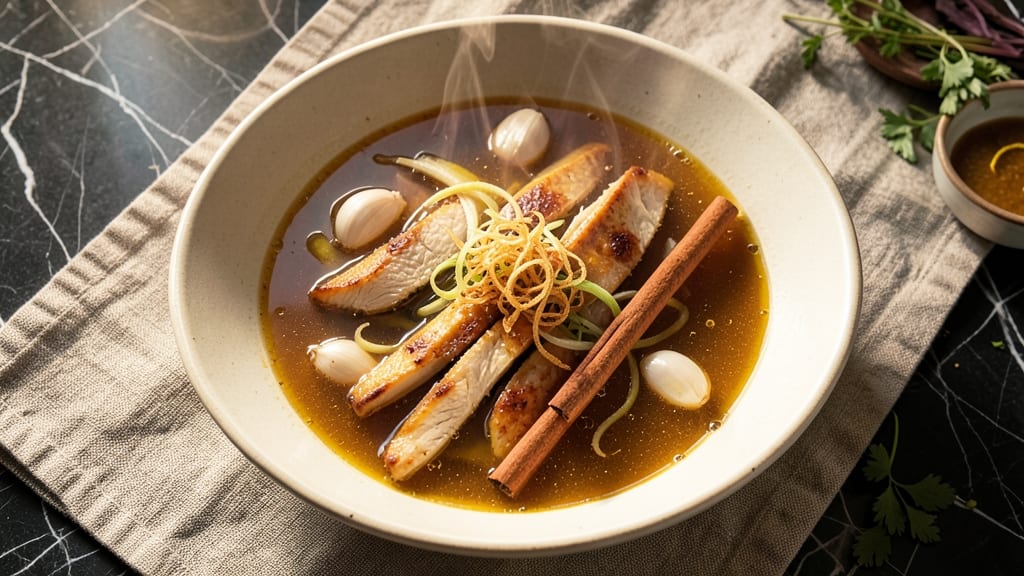 Ancient Ginger and Garlic Soup Recipe: Spiced Harmony with Earthy Depth