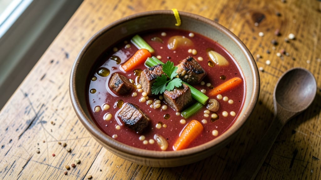 Beef Barley Soup Recipe Alton Brown: Slow-Simmered Depth With Caramelized Roots