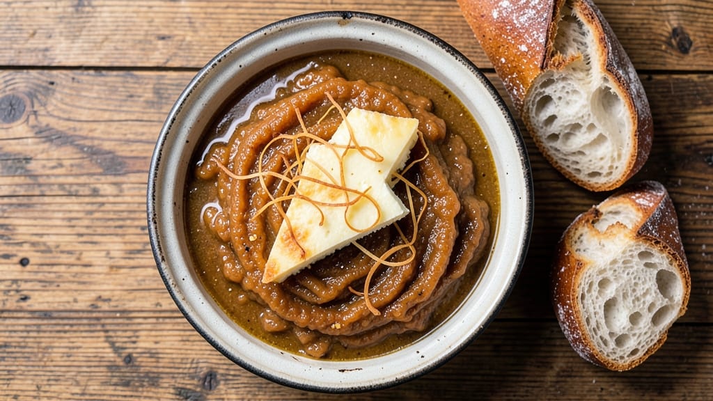 Bistro French Onion Soup Recipe: Caramelized Onions and Crispy Cheese Topping