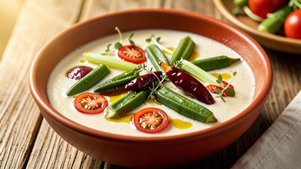 Bahamian Okra Soup Recipe: Spiced Coconut and Tomato Harmony