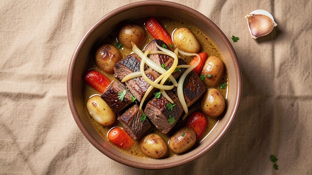 Beef Stew Slow Cooker Recipe with Onion Soup Mix: Deep Flavor Infusion in One Pot