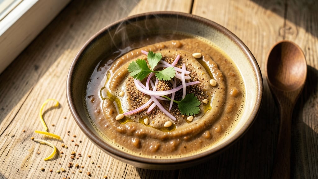 Bissara Soup Recipe: Fava Bean and Celery Crown Comfort in 30 Minutes