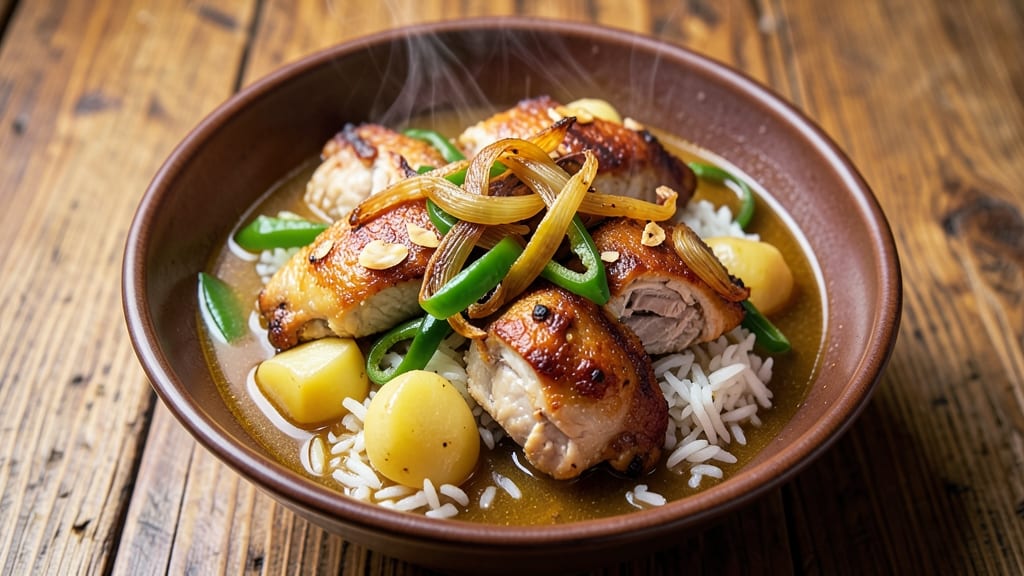 Asopao Soup Recipe: Puerto Rican Potato and Chicken Stew Magic