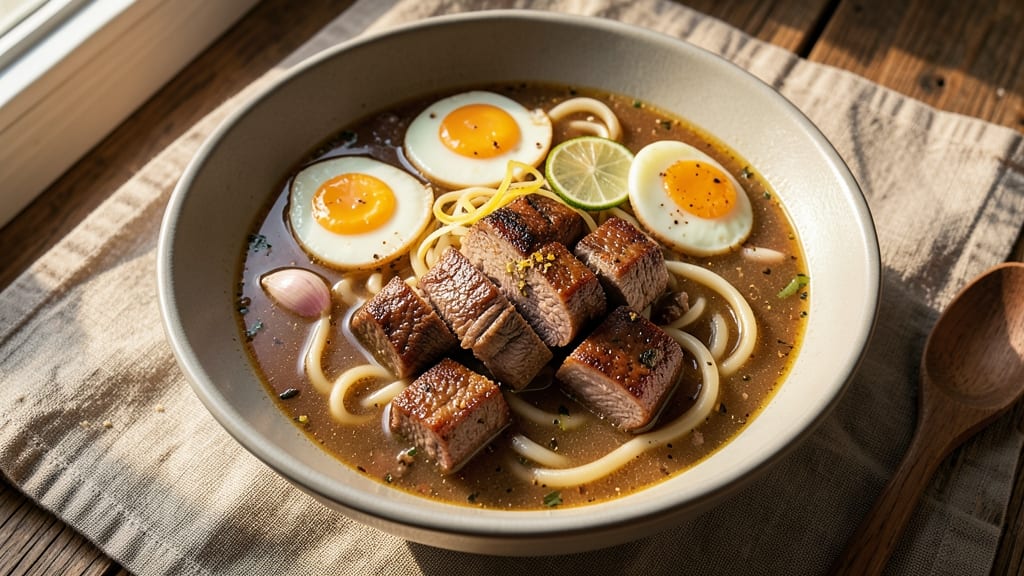 Beef Egg Noodle Soup Recipe: Slurp-Worthy Broth and Chewy Noodles