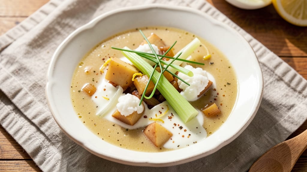 Ina Garten Potato Leek Soup Recipe: Velvety Smoothness With Crisp Celery Crowns