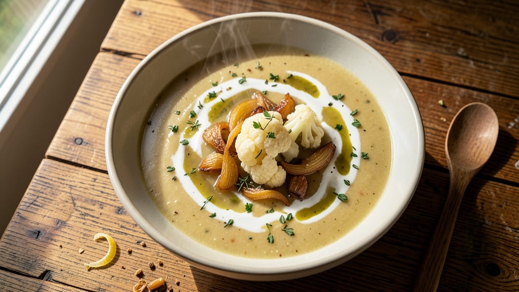 America's Test Kitchen Cauliflower Soup Recipe: Silky Velouté With Toasted Seed Garnish