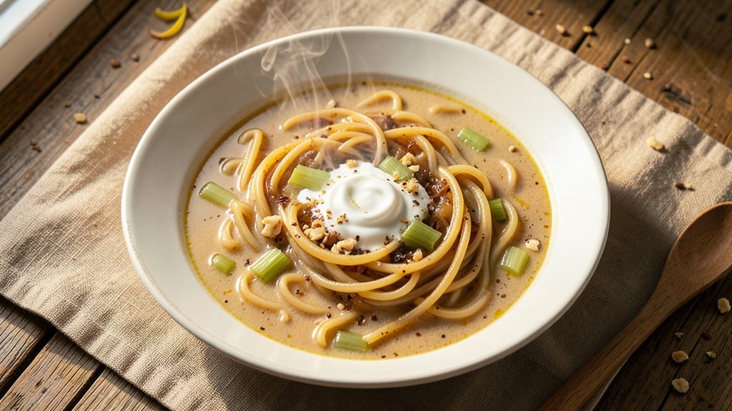 Barilla Pastina Soup Recipe: Crisp Celery Crowns in Creamy Broth Bliss