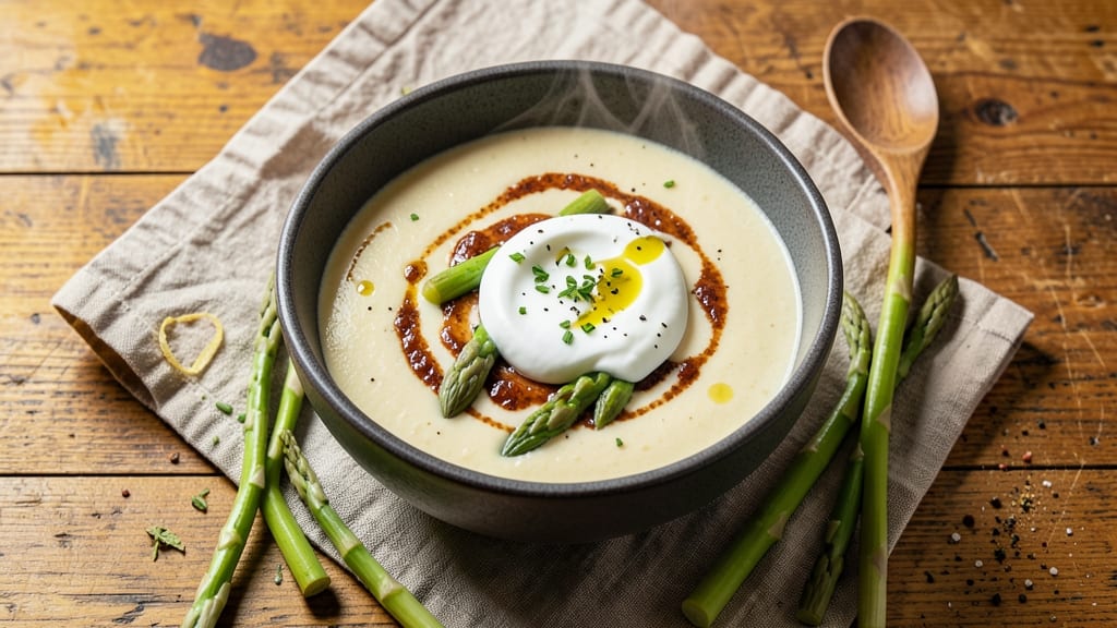 Asparagus Soup Recipe With Sour Cream: Silky Smoothness and Rich Dairy Finish