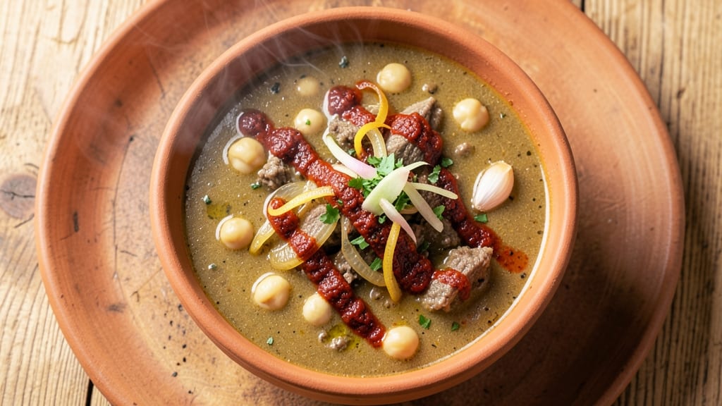 Algerian Chorba Soup Recipe: Harissa-Spiced Chickpea and Lamb Comfort