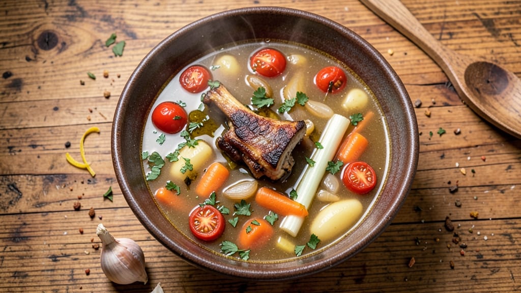 Beef Stock Vegetable Soup Recipe: Savory Depth From Homemade Broth