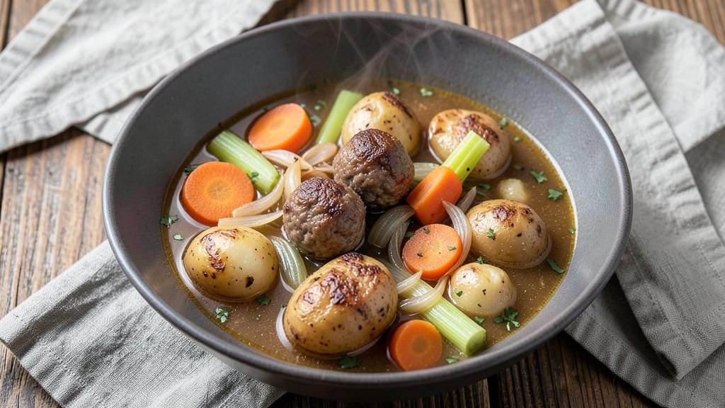 Ball Vegetable Beef Soup Recipe: Hearty Winter Warmth in One Pot
