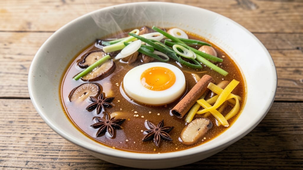 Asian Ginger Broth Soup Recipe: Zesty Spice Infusion in 20 Minutes