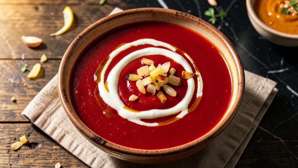 5-Ingredient Tomato Soup Recipe: Velvety Silky Smoothness in Minutes