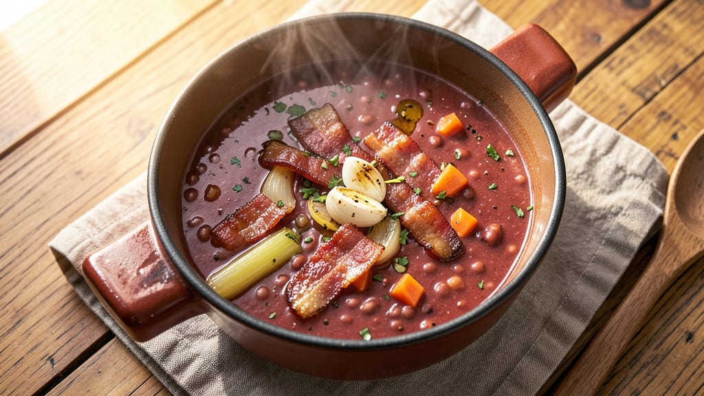 Bacon Red Lentil Soup Recipe: Smoky Bacon Crunch Meets Hearty Lentil Depth