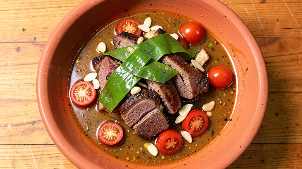 Banga Soup Recipe Cameroon: Smoky Plantain and Meat Stew Simmered to Richness