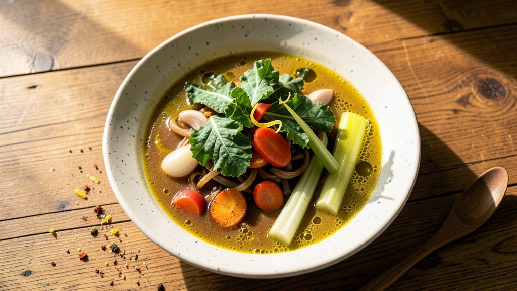 Alkaline Vegetable Soup Recipe: Gut-Friendly Greens with Zesty Lemon Kick