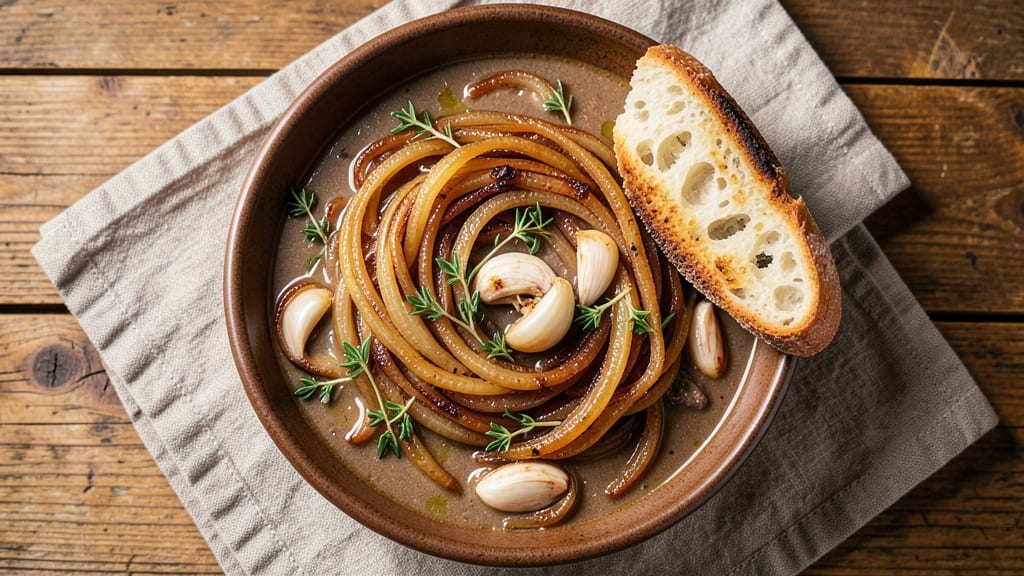 Better Than Bouillon French Onion Soup Recipe: Caramelized Onions and Melty Gruyère Bliss