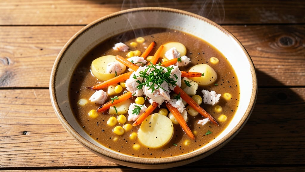 Award Winning Maryland Crab Soup Recipe: Spiced Rum and Citrus Harmony in Every Spoonful