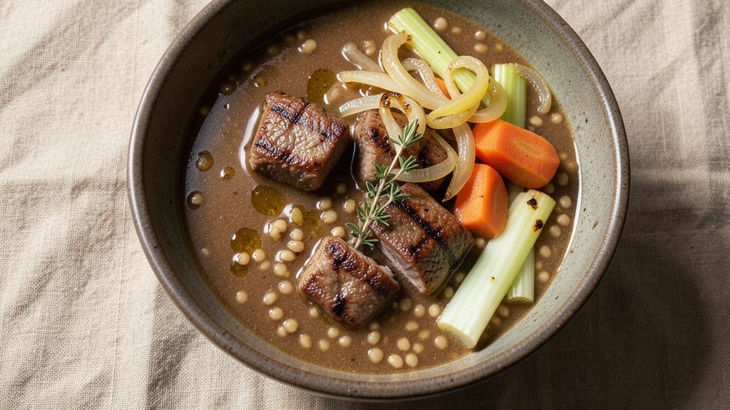 Beef Barley Soup Recipe From Scratch: Hearty Simmered Comfort With Chewy Barley