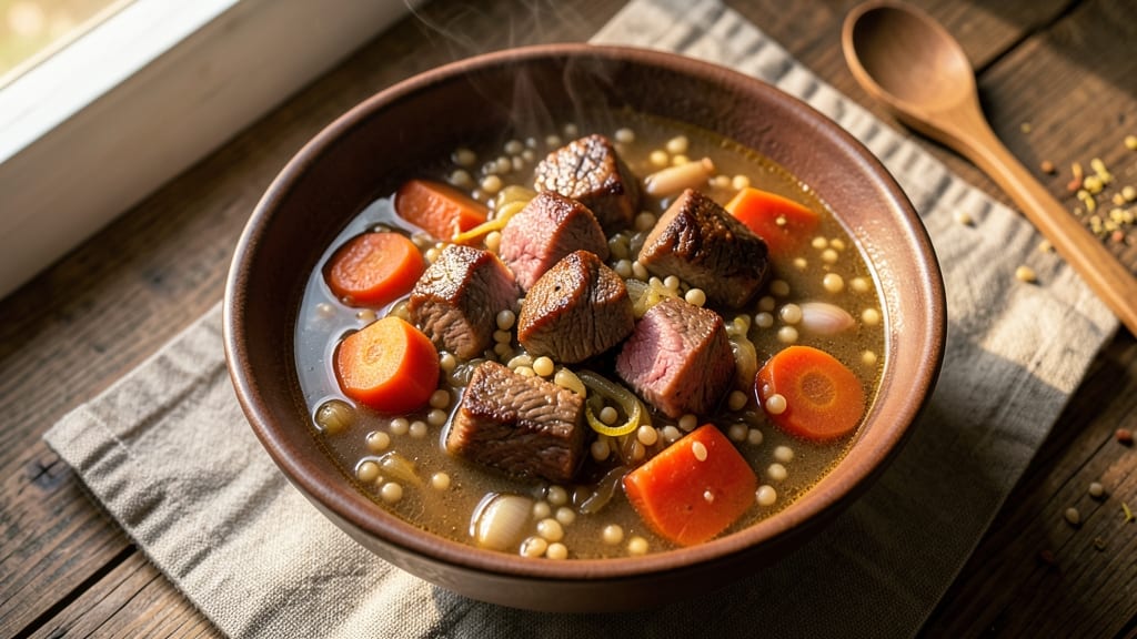Beef Barley Soup Recipe Stovetop: Hearty Stovetop Simmer With Tender Beef