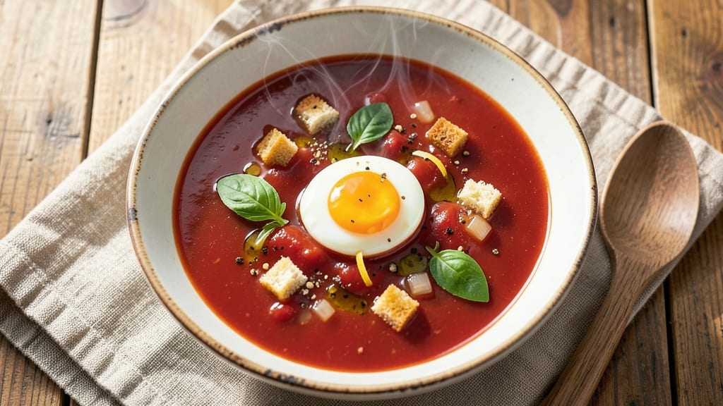 Biaggi's Sherry Tomato Soup Recipe: Velvety Umami Richness With Toasted Bread Crunch