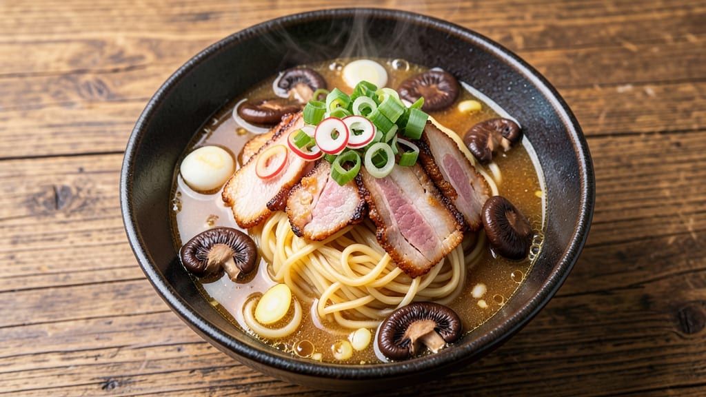 Asian Ramen Soup Recipe: Silky Noodles and Marbled Broth Magic