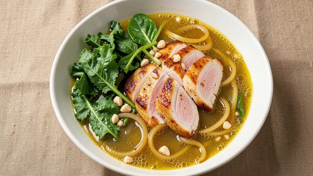 Basic Fat Burning Soup Recipe: Metabolism-Boosting Greens and Lean Protein