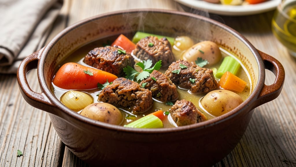 Best Hamburger Vegetable Soup Recipe With Potatoes: Hearty One-Pot Meal in 30 Minutes