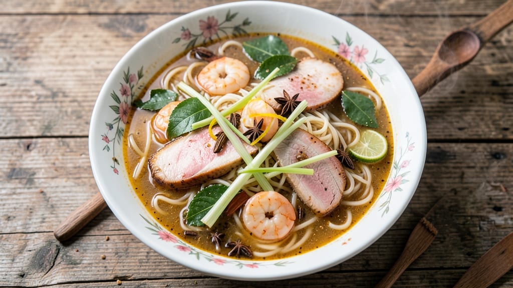 Bee Hoon Soup Recipe: Silky Noodles and Spiced Broth Harmony