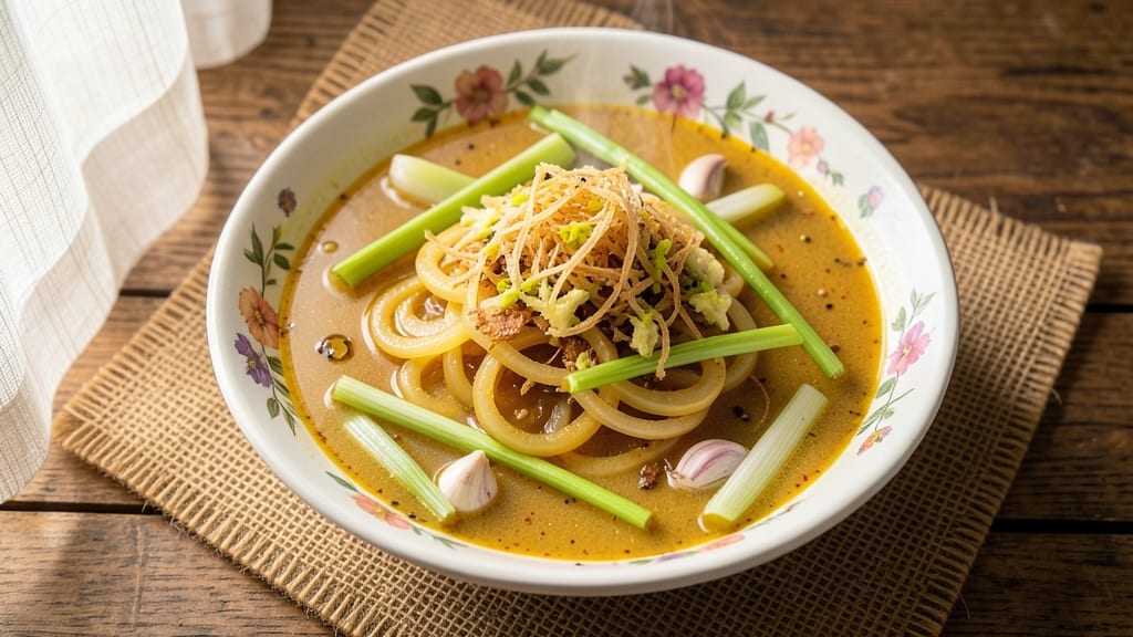 Bengali Thai Fusion Soup Recipe: Spiced Coconut and Lemongrass Harmony
