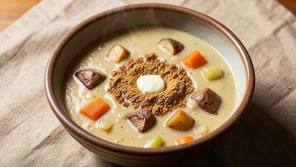 Alton Brown's Potato Soup Recipe: Velvety Texture With Crisp Celery Crowns