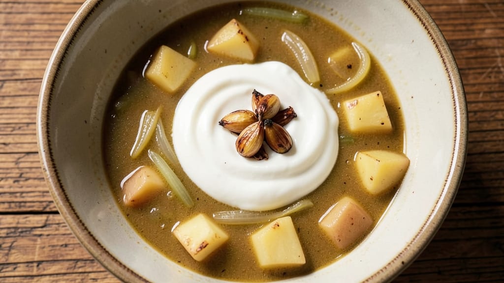 Baked Potato Soup Recipe with Chicken Broth: Smoky Depth and Creamy Velout Harmony