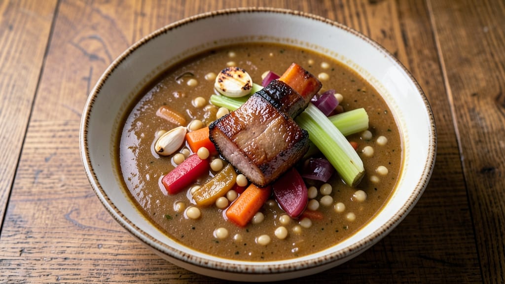 5 Star Split Pea and Ham Soup Recipe: Smoky Ham and Peppery Peas in Rich Broth