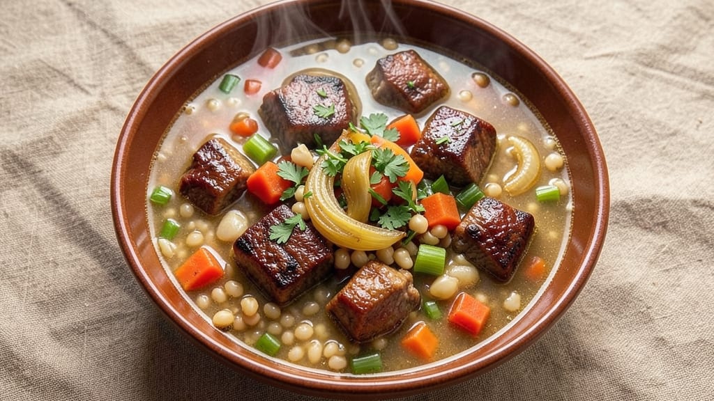 Natasha's Kitchen Beef Barley Soup Recipe: Hearty Winter Nourishment With Savory Depth