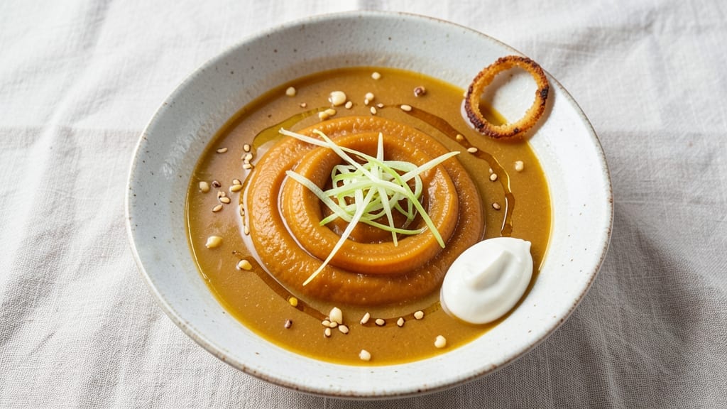Asian Pumpkin Soup Recipe: Spiced Coconut Cream Velvety Smoothness