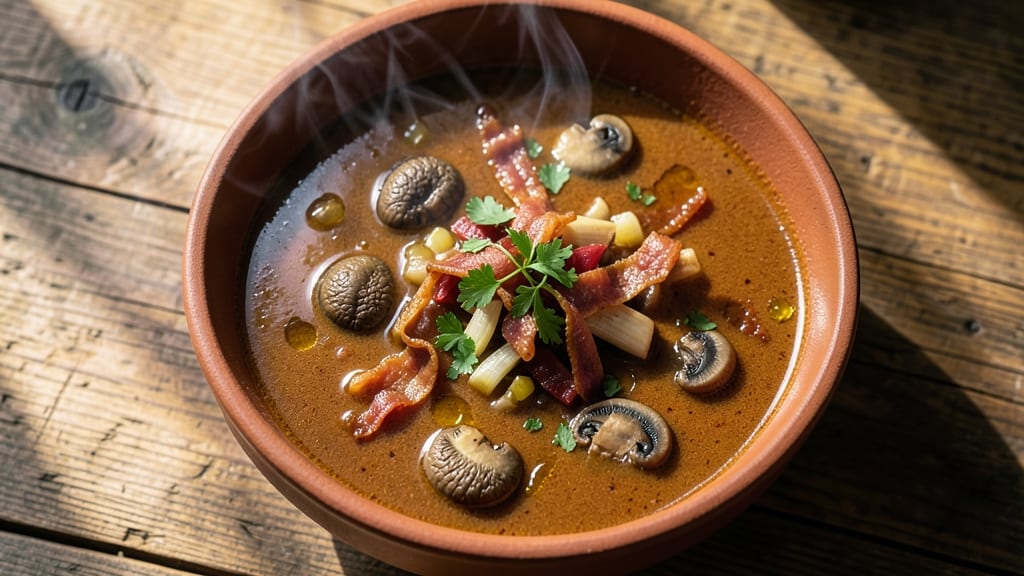 Authentic Hungarian Mushroom Soup Recipe: Paprika-Spiced Depth in One Pot