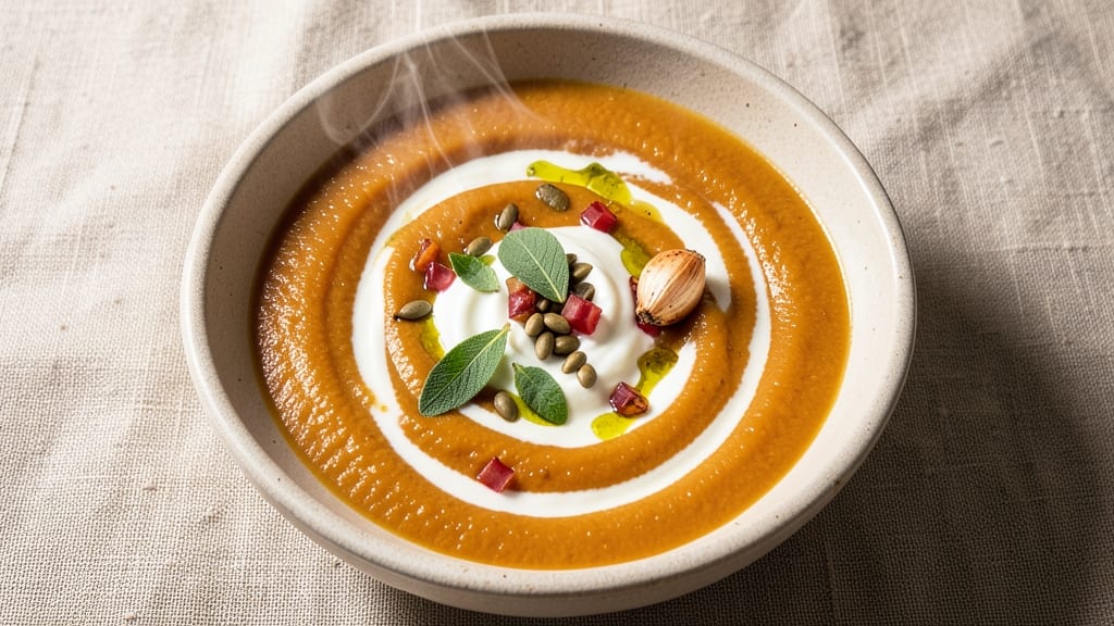 Best Butternut Squash Soup Recipe in the World: Velvety-Smooth Spice with Toasted Sage Crunch