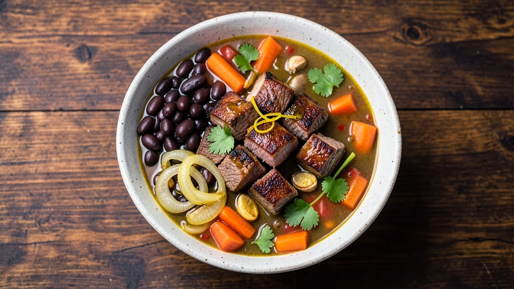 Beef and Black Bean Soup Recipe: Smoky Cumin and Cocoa Depth in One Pot