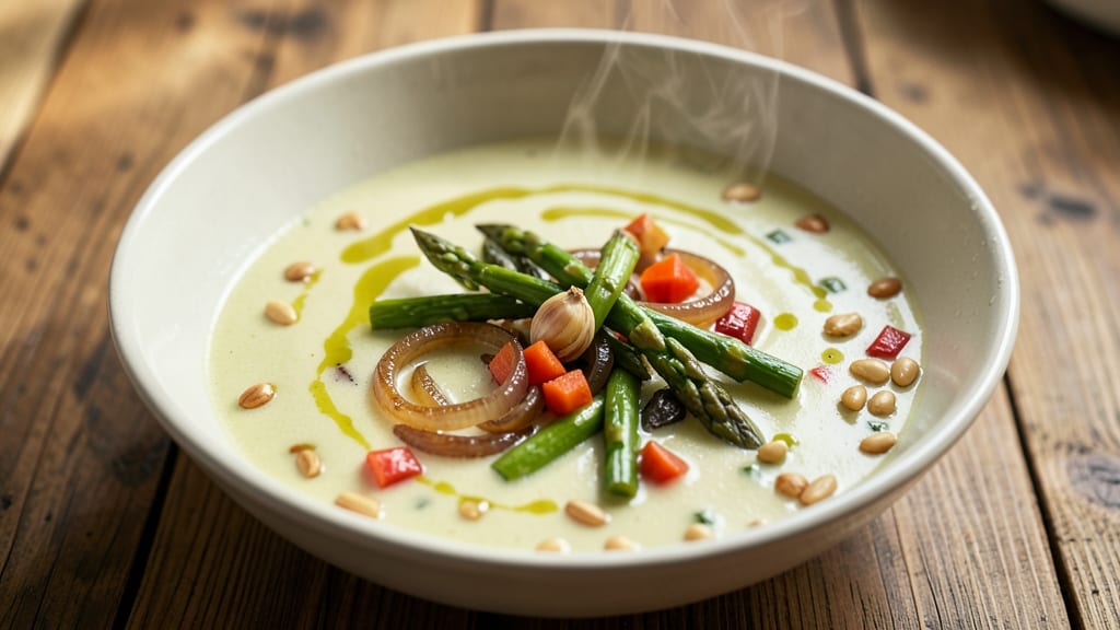 Asparagus Soup Recipe No Dairy: Velvety Roasted Asparagus Base