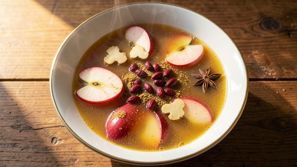 Apple Soup Recipe Chinese: Fragrant Five-Spice and Ginger Delight