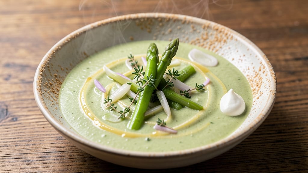 Asparagus Soup Recipe Ina Garten: Celery Crown Crunch and Herb-Infused Velout Bliss