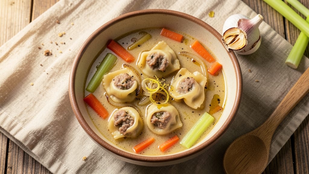 Beef Ravioli Soup Recipe: One-Pot Richness With Tender Meat and Cheese