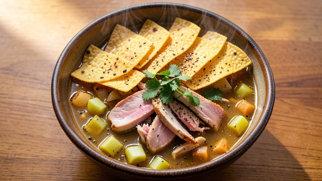 Azteca Restaurant Chicken Tortilla Soup Recipe: Smoky Spice and Crisp Celery Crowns