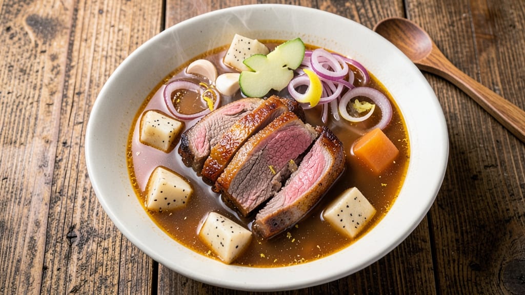 Beef Sinigang Soup Recipe: Sour Tamarind Broth with Tender Beef Bites