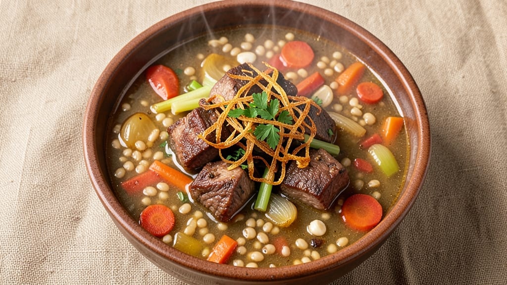 Betty Crocker's Beef and Barley Soup Recipe: Hearty One-Pot Warmth