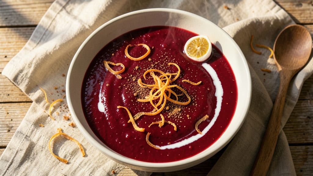 Beetroot And Ginger Soup Recipe: Earthy-Spiced Velvety Bliss in 30 Minutes