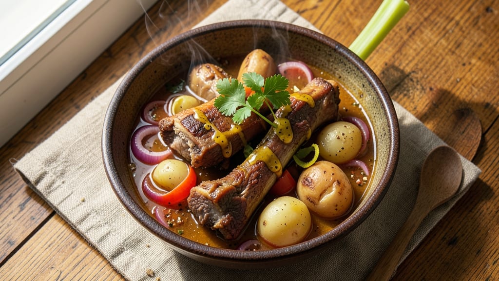 Beef Bone Stew Soup Recipe: Deep-Rich Flavor From Marrow and Bones