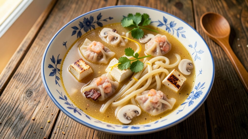 Authentic Wonton Noodle Soup Recipe: Handmade Dumplings and Slurp-Worthy Broth