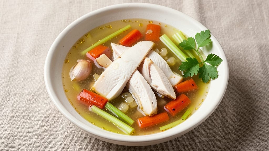 Basic Chicken Stock Soup Recipe: Homemade Depth With Savory Umami Richness