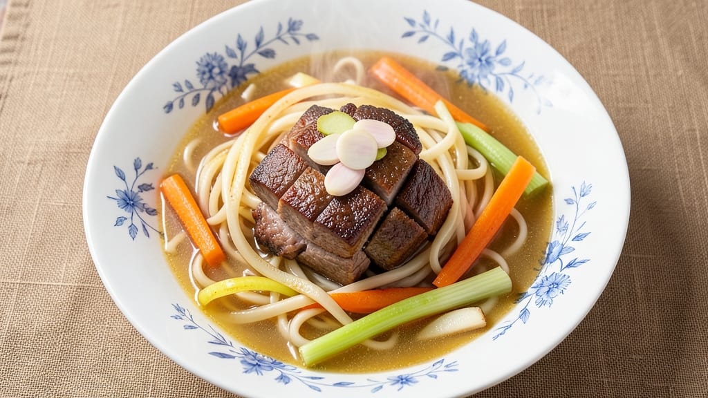 Beef Broth Noodle Soup Recipe: Rich Umami Depth in One Pot